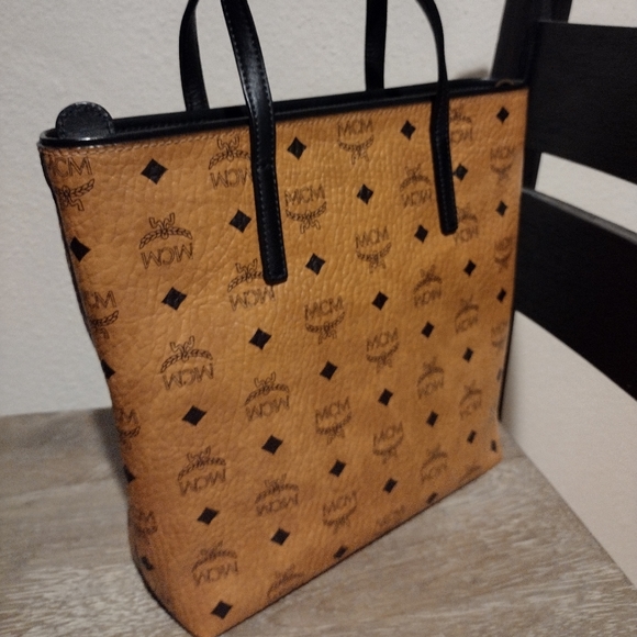 ***SOLD***Authentic MCM Crossbody Tote - Picture 3 of 12